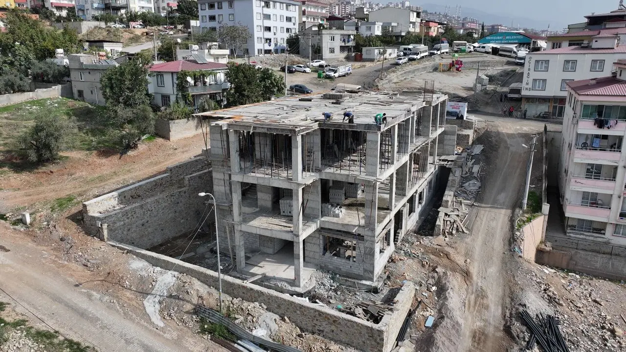 Kahramanmaraş'ta 60 Milyon Tl'lik Gündüz Bakımevi Yükseliyor! İnşaatta Sona Yaklaşıldı (4)