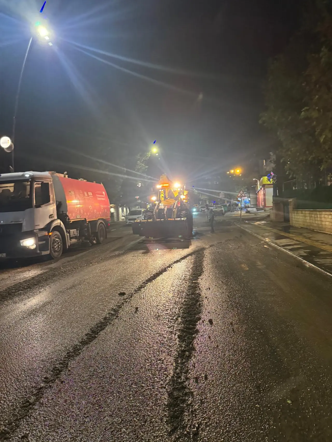 Kahramanmaraş’ta yağışın ardından KASKİ harekete geçti
